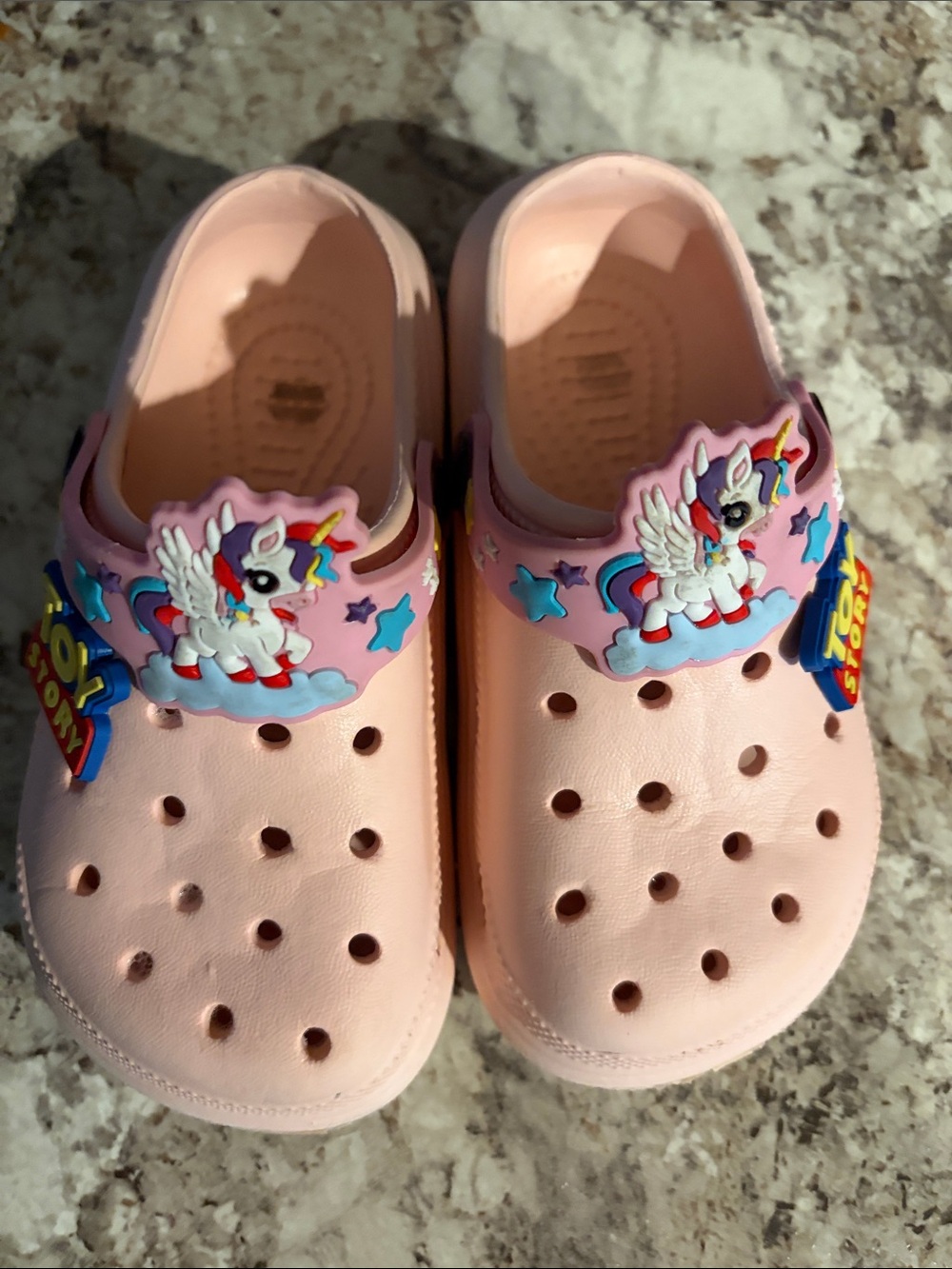 Pink Kids Unicorn Clog Shoes - Brand Unspecified